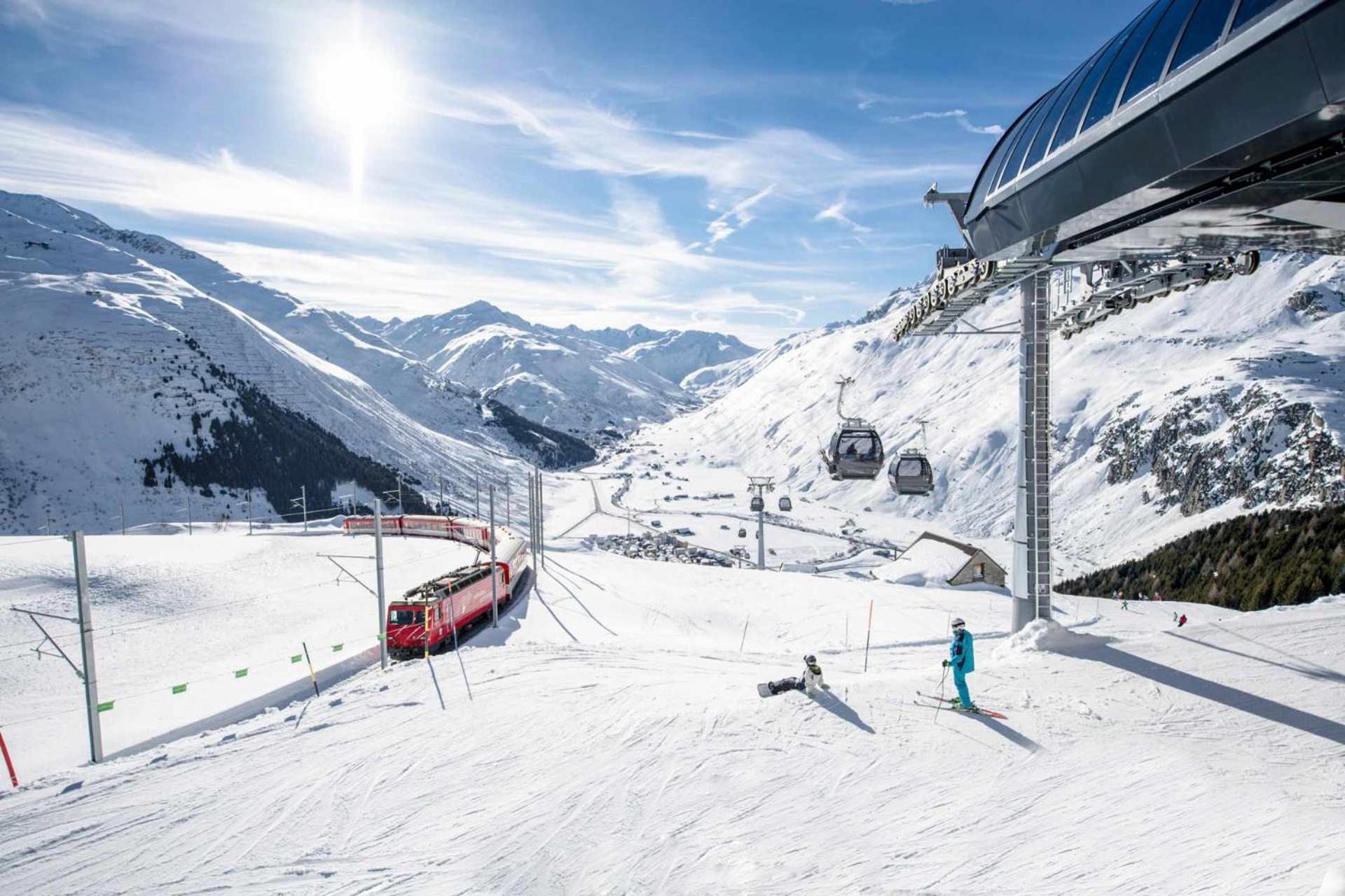 Hotel Postigliun Sedrun 24-7 Self-Checkin Bagian luar foto